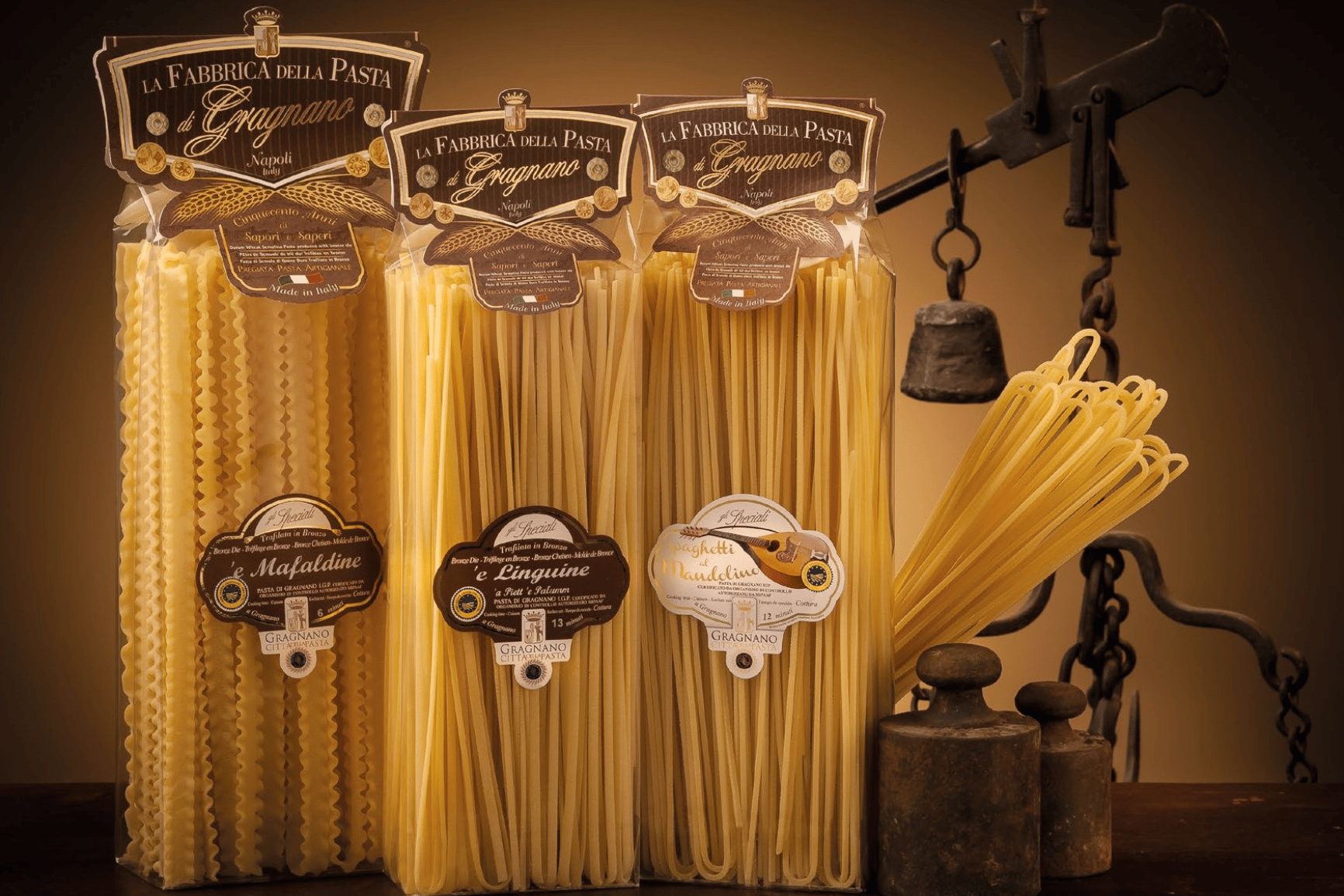 Pâtes longues de La Fabbrica della Pasta di Gragnano